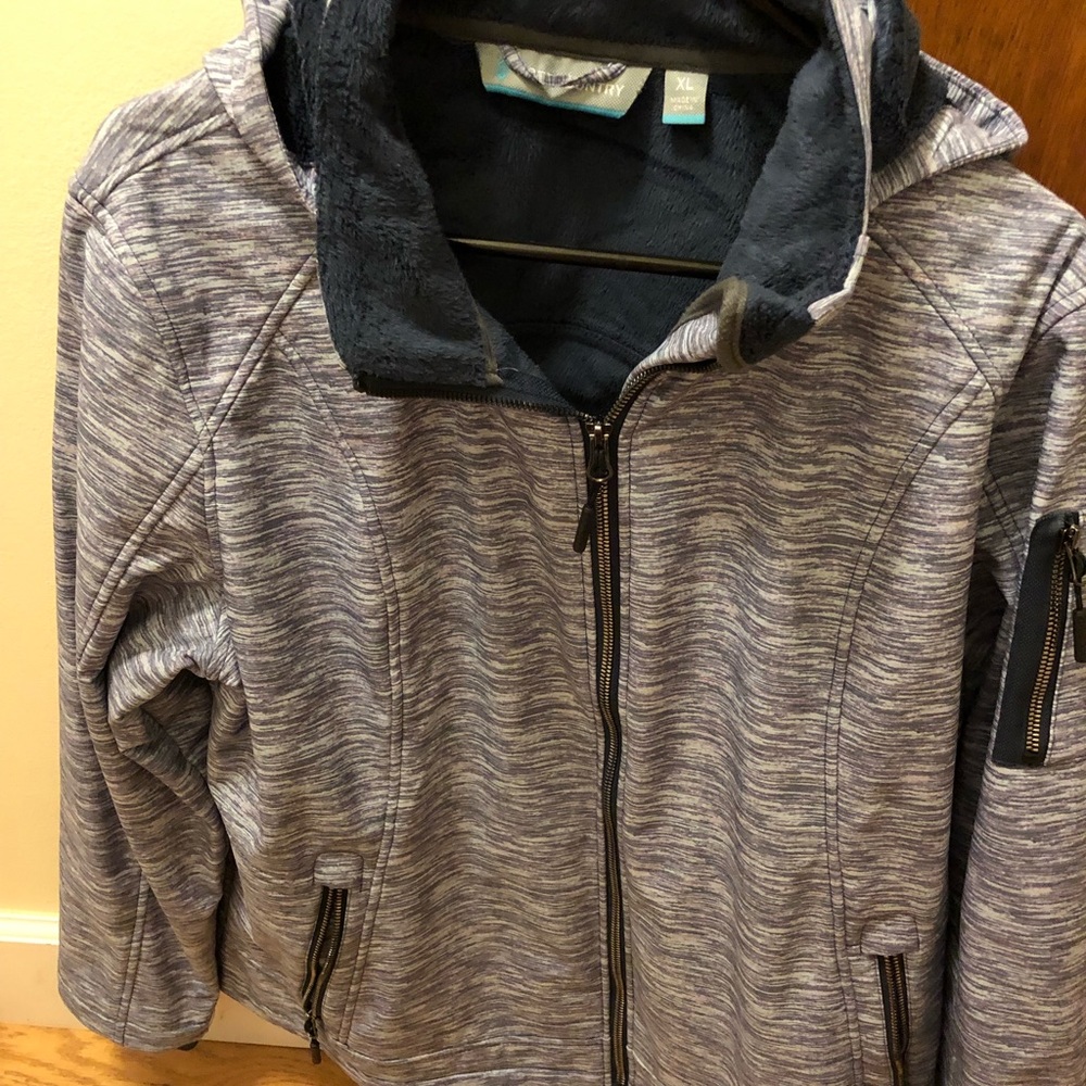 Purple comfy Free Country jacket